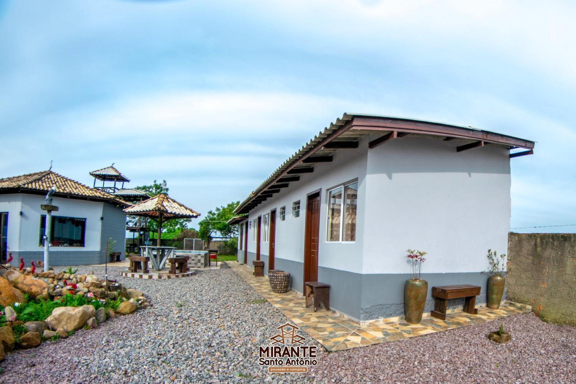 Hotel Mirante Santo Antonio Pousada E Camping Laguna Exterior foto